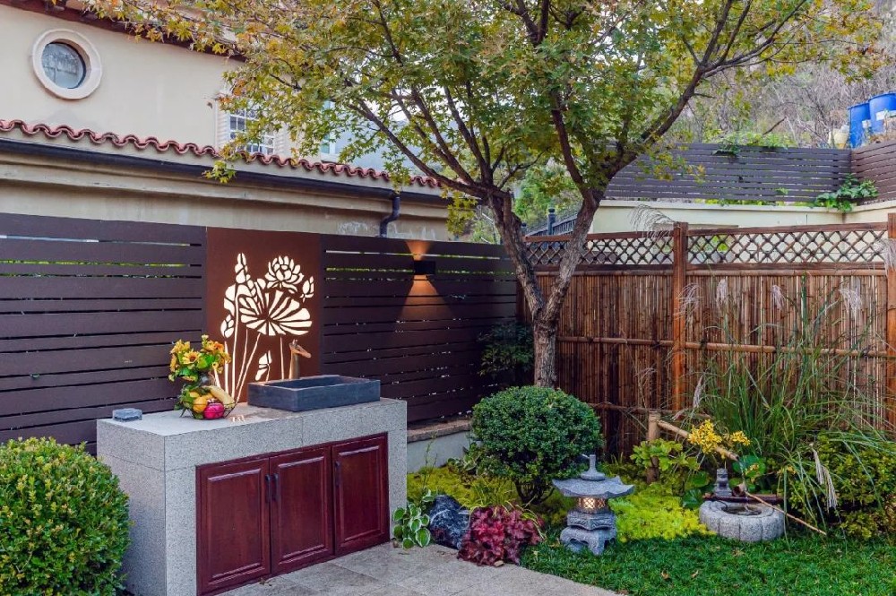 85m2 靜雅、和諧的禪意花園